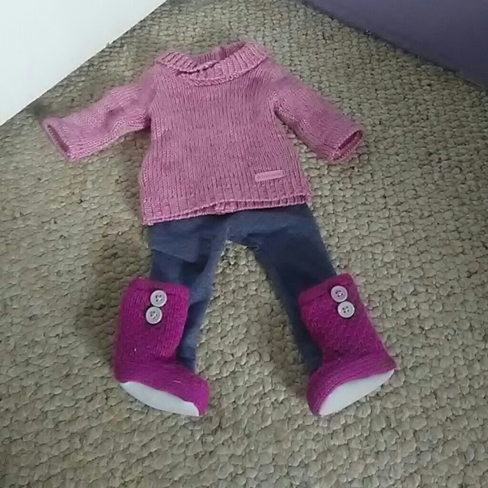 American girl Sweater outfit