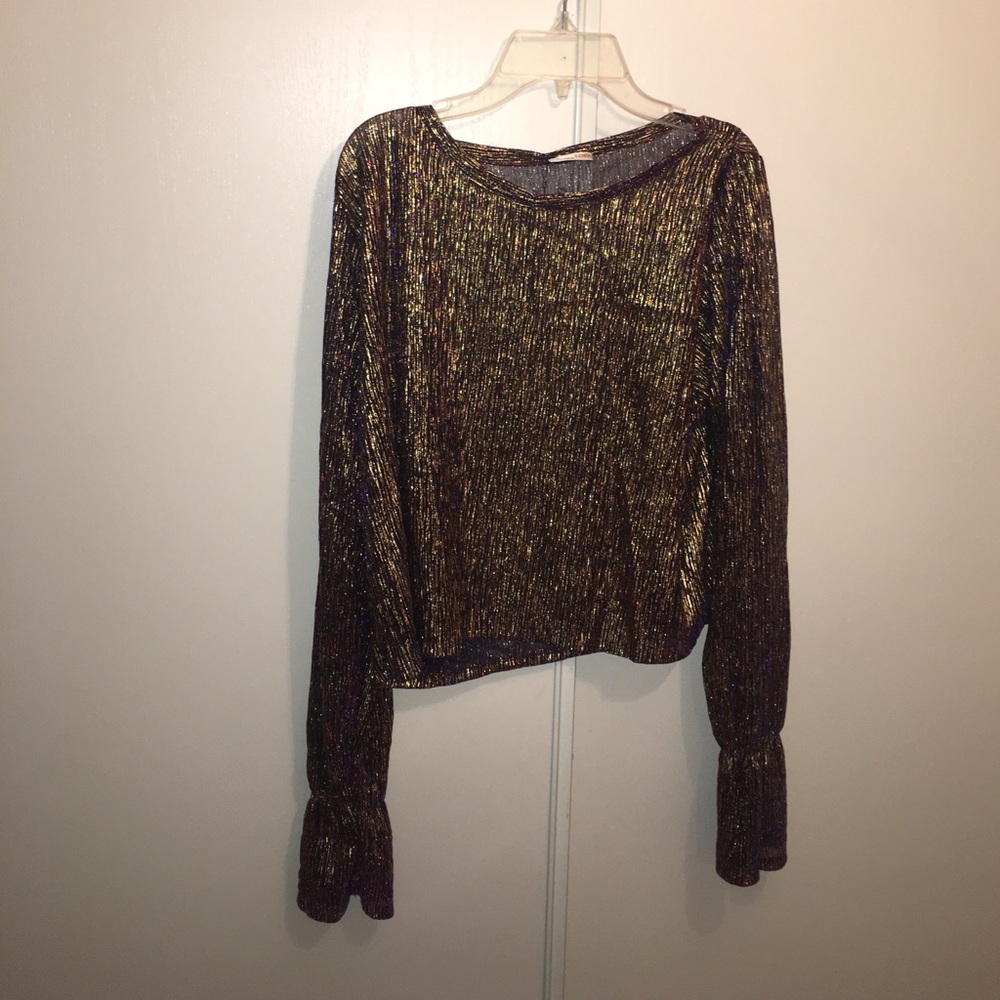 🆕 ZARA Sequins blouse 👚