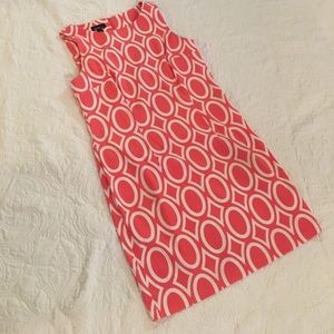 BEAUTIFUL ALYX Coral and White Dress