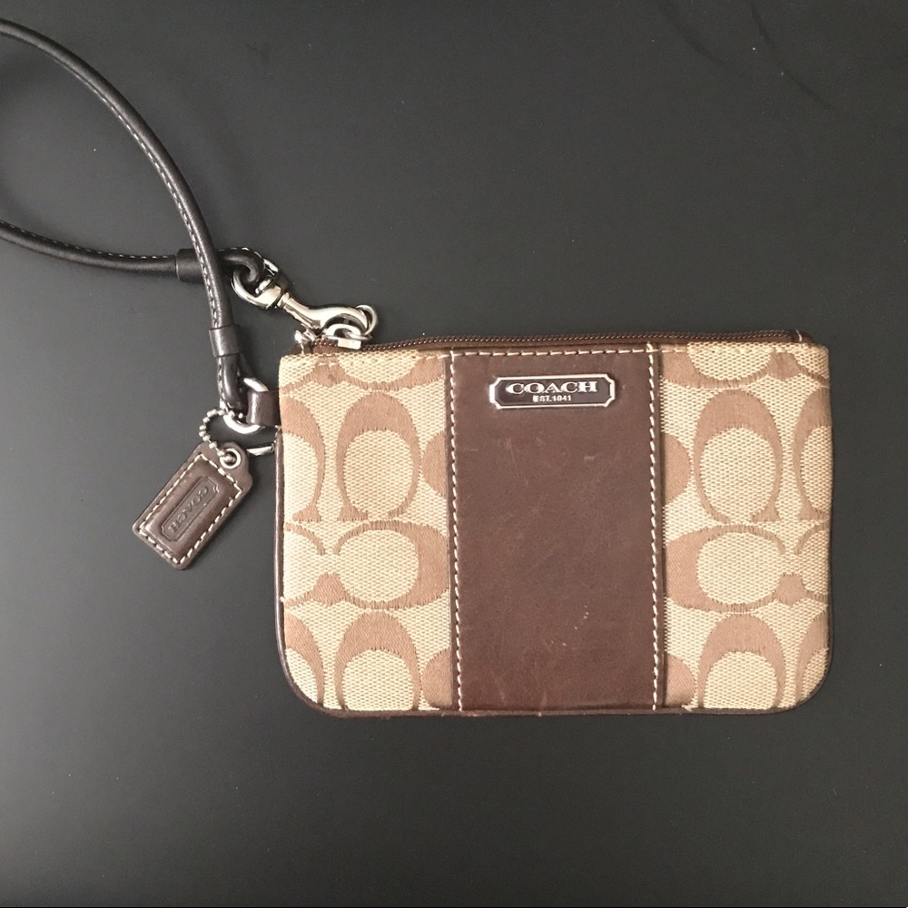 Authentic Coach Wristlet