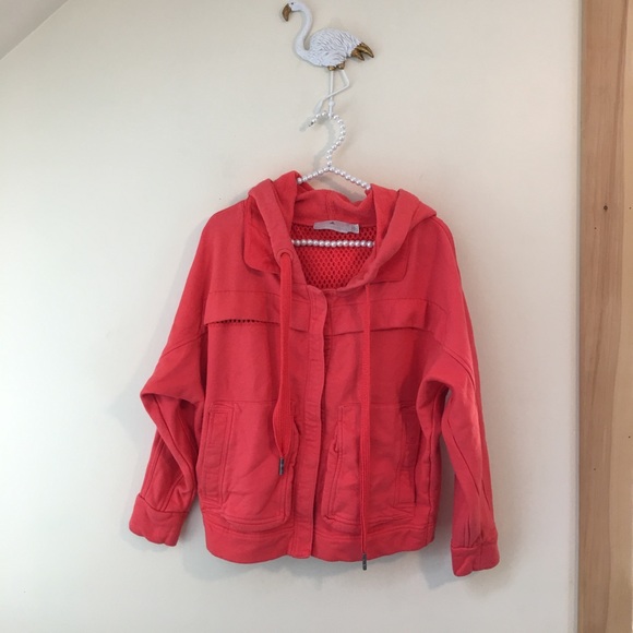 Stella McCartney Tops - Stella McCartney Adidas Sz32 peachpink sweatshirt