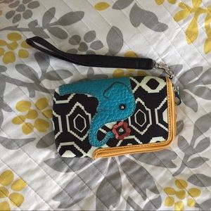 Relic Leather Elephant Wallet Wristlet