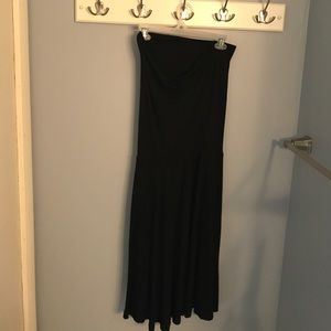 Convertible black dress/skirt