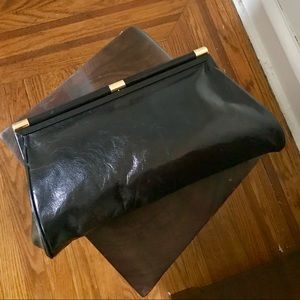 ABS leather clutch