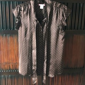 100% silk top - size XS Pixie Hopkins