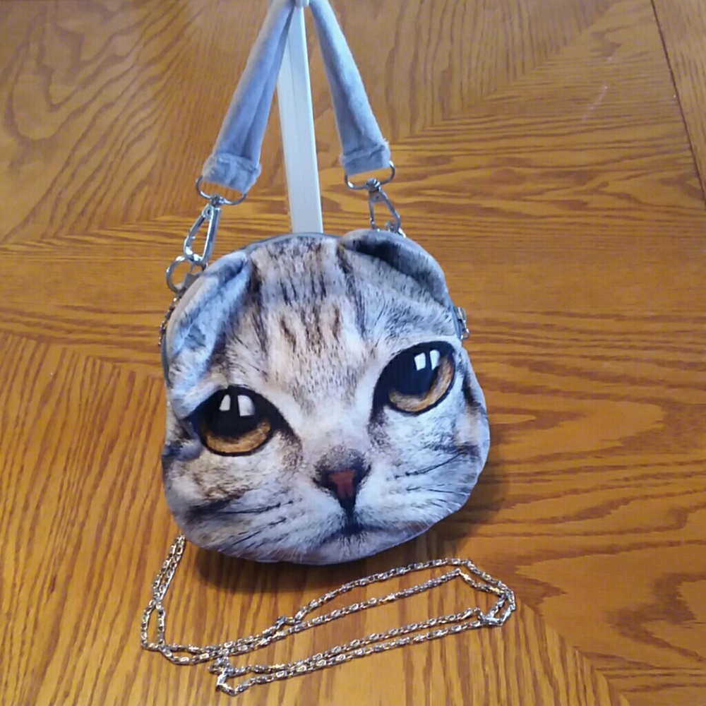 Cat purse/ messenger bag - Picture 3 of 5