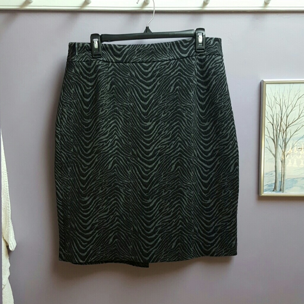 CK knit pecil skirt, sharp