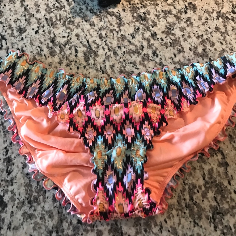 Victoria's Secret Cheeky Ruffle Bikini Bottoms