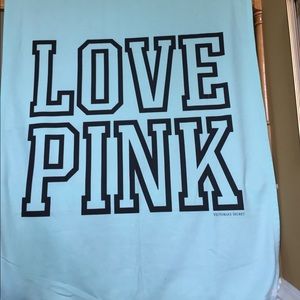 PINK Victoria's Secret Throw Blanket