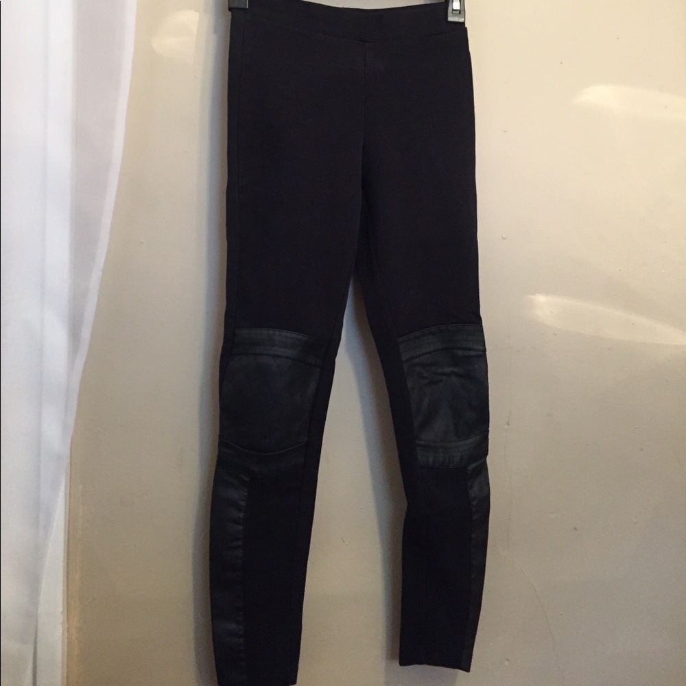 Leggings | HM Leather Knees