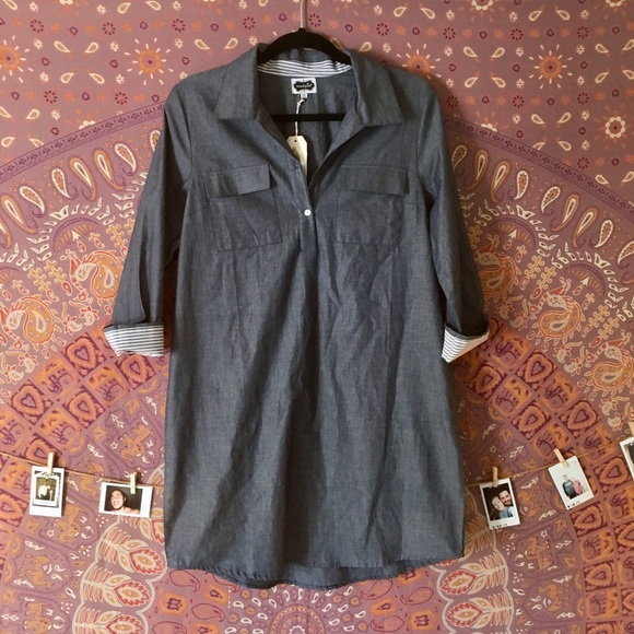 NWT denim tunic! Size S - Picture 1 of 2