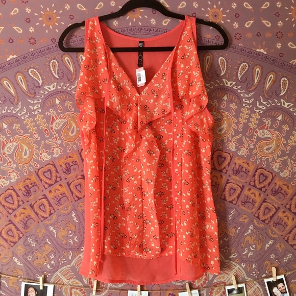 NWT chiffon shirt!! Size S - Picture 1 of 4