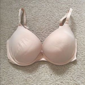Nude Size 32DD Victoria's Secret Pink Push-up Bra