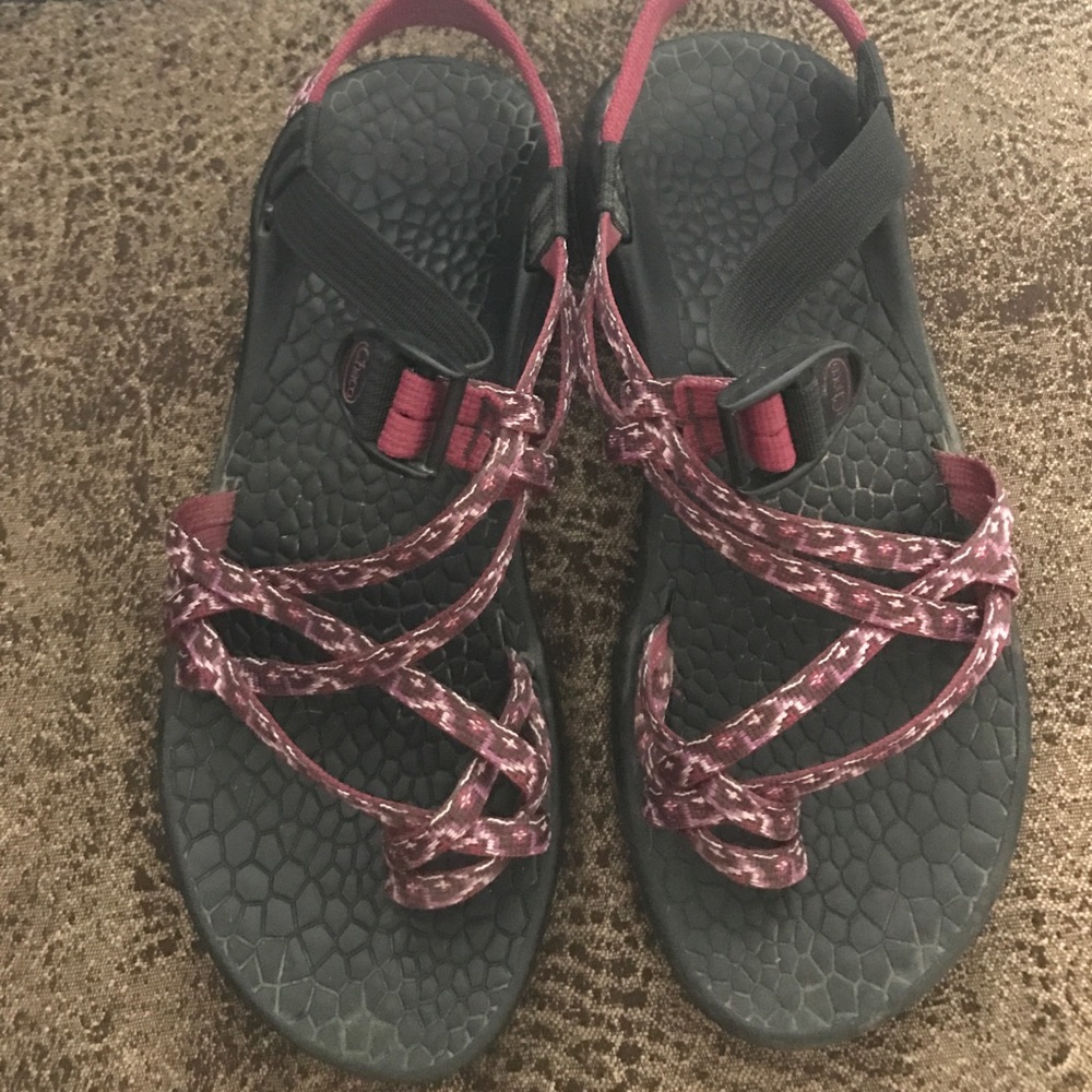 Purple women's Chacos