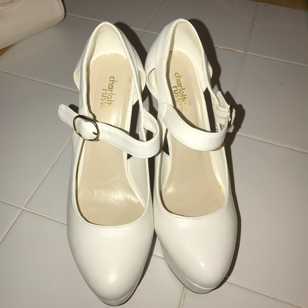 White heels