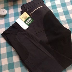 💕NWT Riding Sport FS breeches 32R charcoal 🐴
