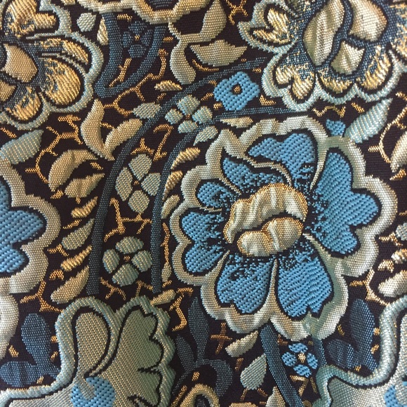 Metallic Floral Minidress - Picture 4 of 4