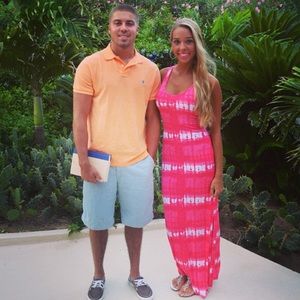 Pink Tie Dye Maxi Dress