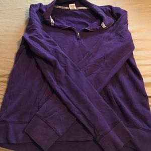 Purple Victoria's Secret "love pink" sweatshirt