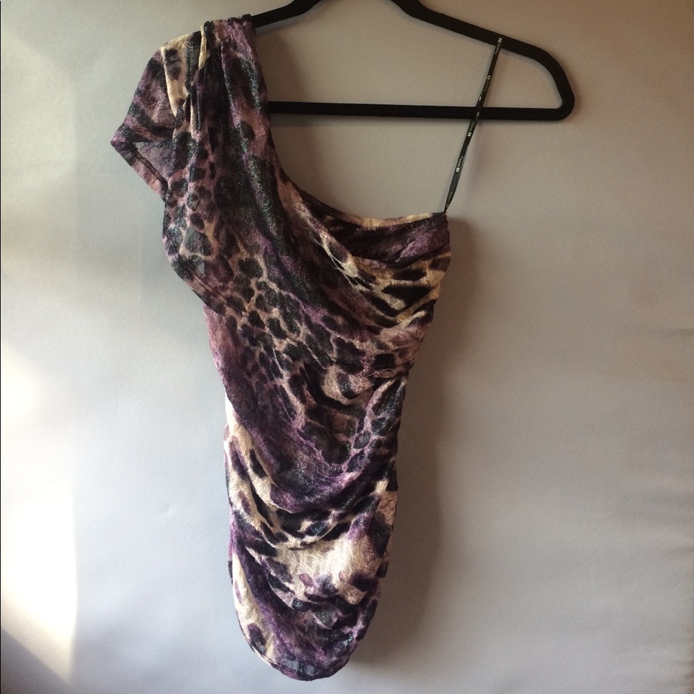 Sparkley Purple Leopard Top