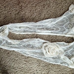 Antique Lace delicate scarf