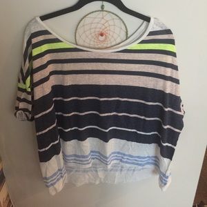 Cute striped colorful top