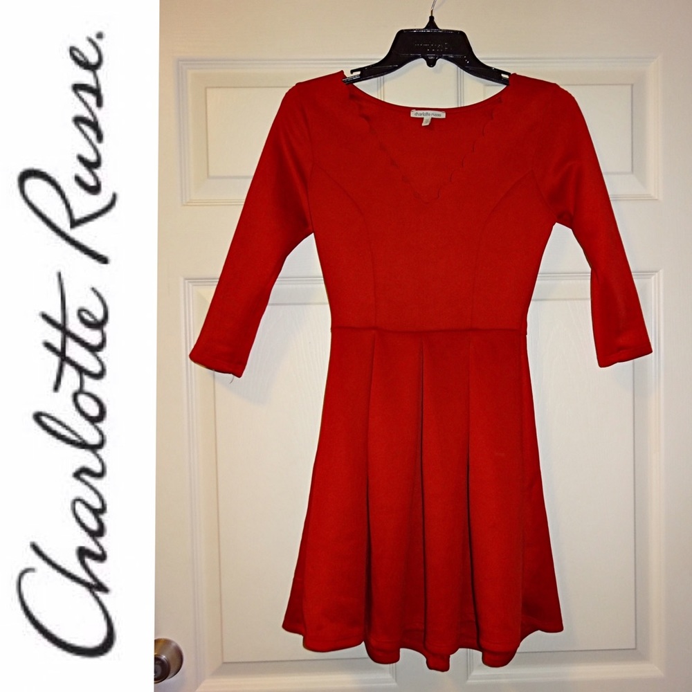 Charlotte Russe Scallop Party Dress