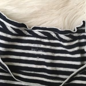 J. Crew Tops - J. Crew Navy striped 100% Linen Tee J. Crew Tops - J. Crew Navy striped 100% Linen Tee