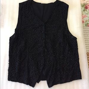 Woman's Beaded Vest Vintage