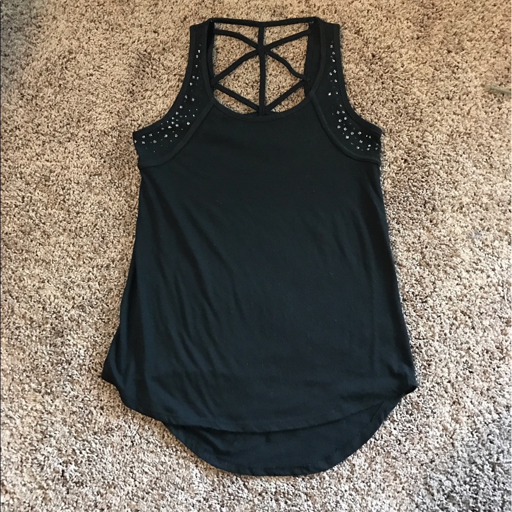 Black High-Low Tank