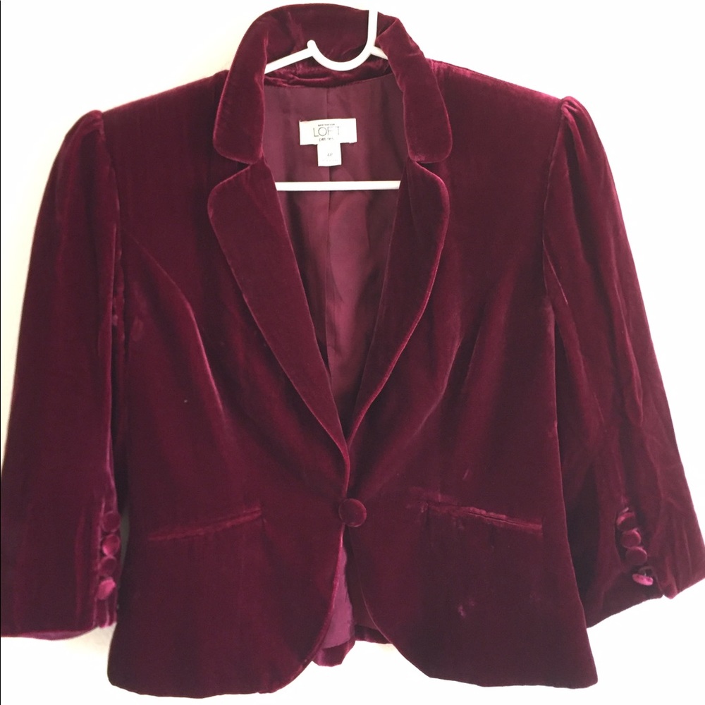 Classy Loft velvet blazer