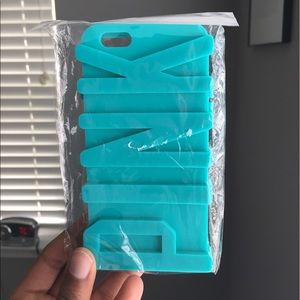 Blue Victoria Secret PINK iPhone 6s case