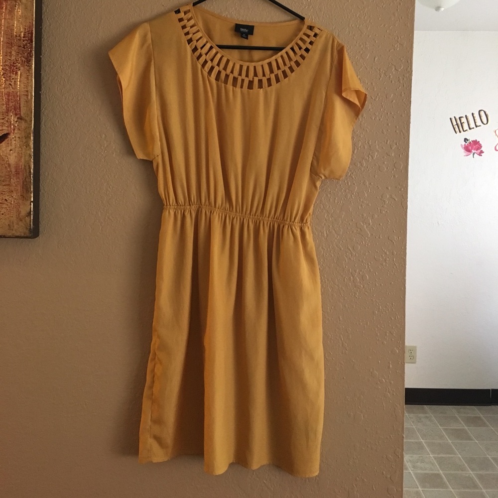 Mustard Yellow Dress