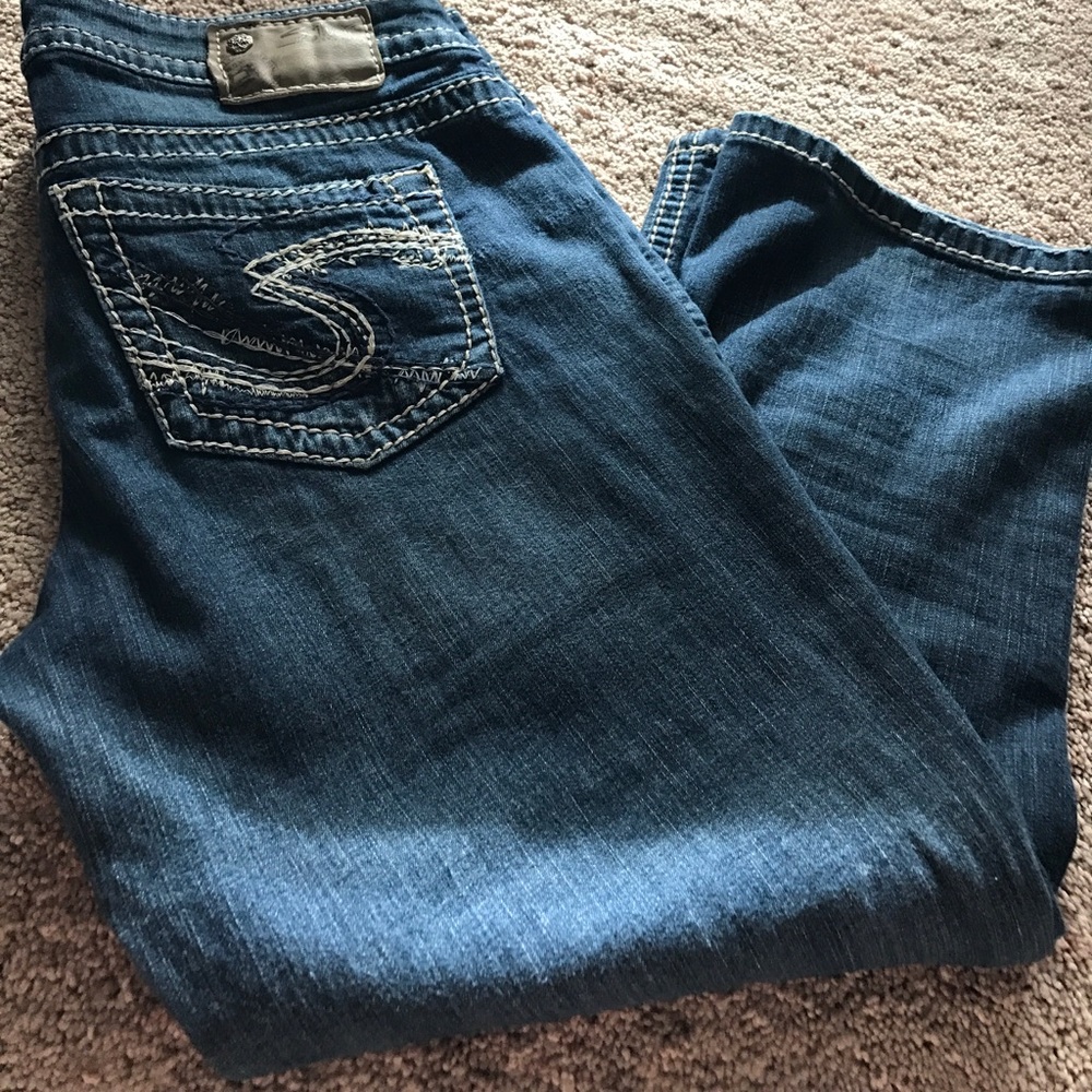 Silver Jeans AIKO Capri