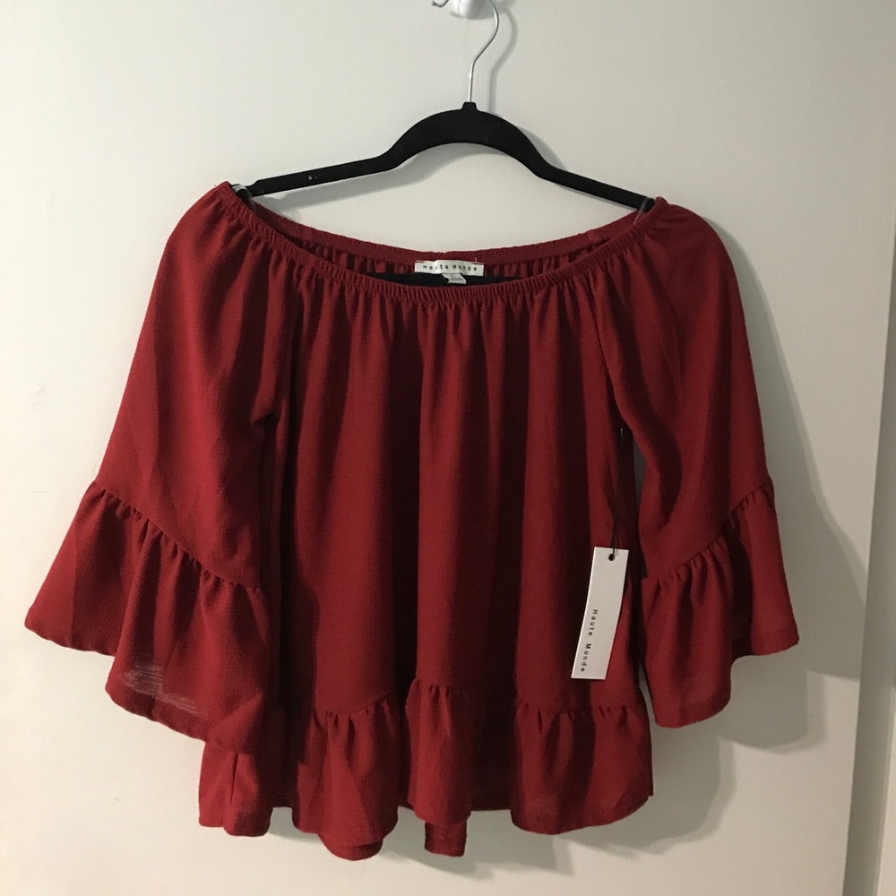 Off shoulder top