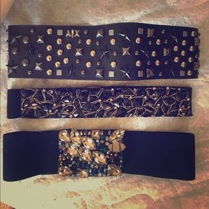 Waist belt set - the 1st one is Armani Exchange