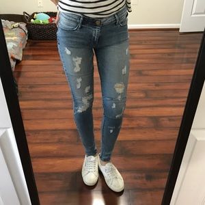 RtA sz26  destroyed soil skinny jeans
