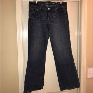 American Eagle favorite boyfriend flare jean