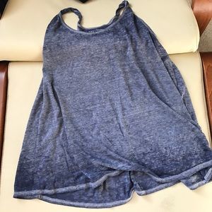 Burnout racer back cozy tank