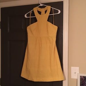 🔆-yellow Tibi dress