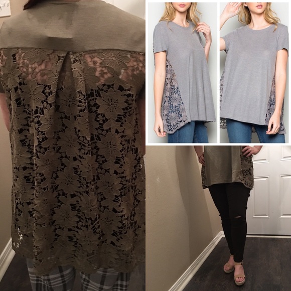 🔴gray color only top - Picture 3 of 4