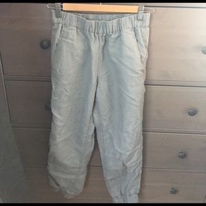 J Crew Linen Jogger Pants