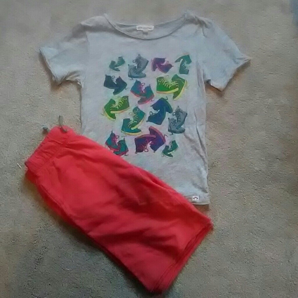Appaman tee and shorts