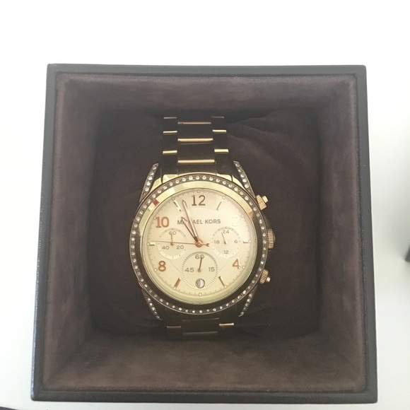 Micheal kors chronograph stainless steel watch