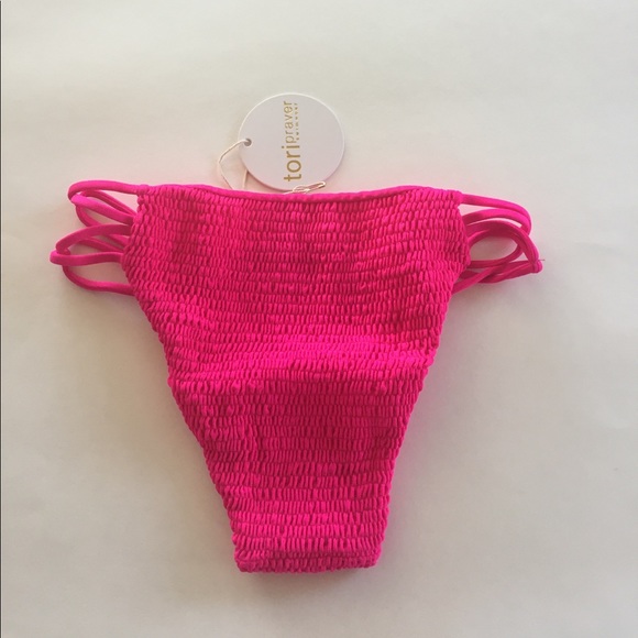 Tori Praver Nanda bikini bottoms in pitaya - Picture 2 of 4