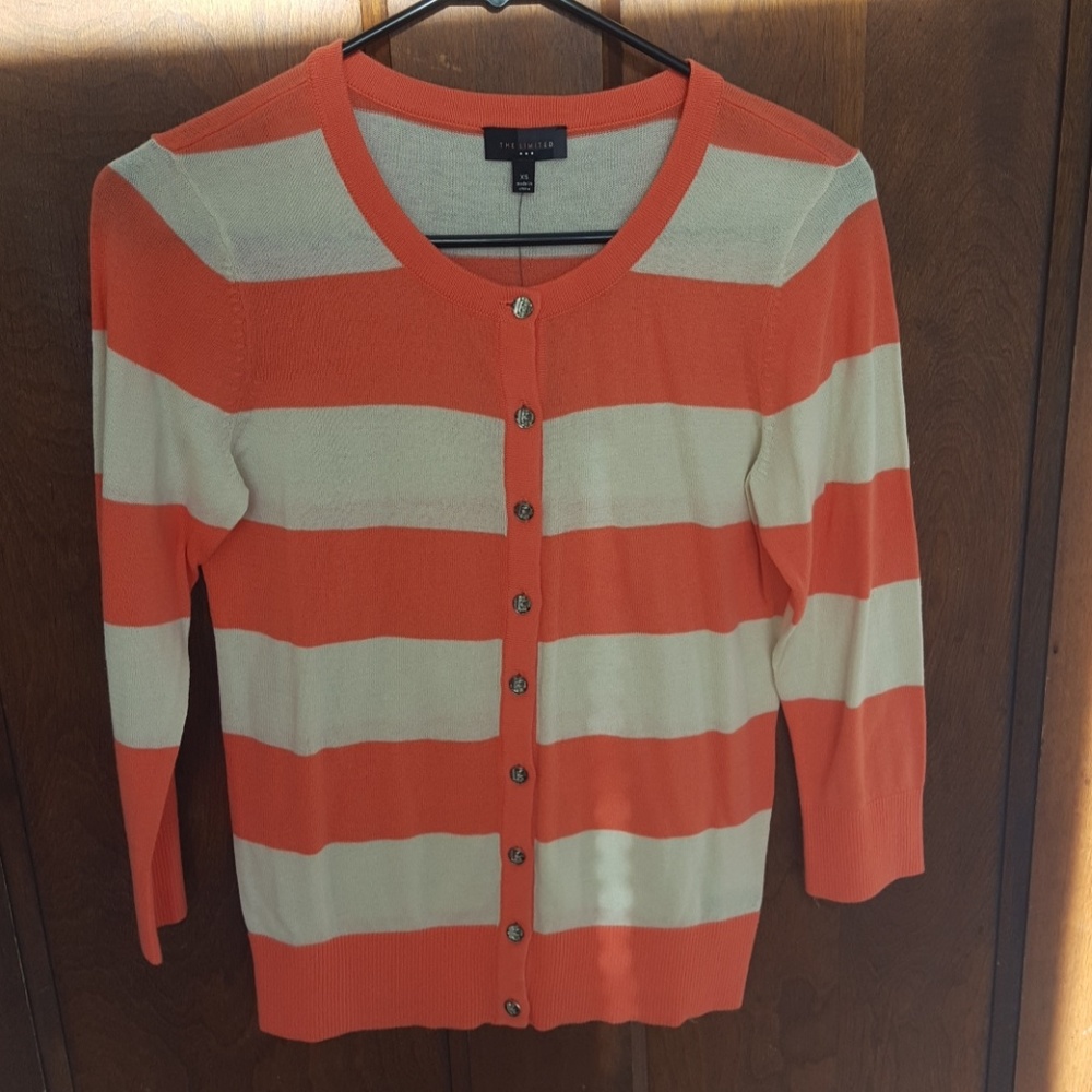 The Limited Striped Cardigan