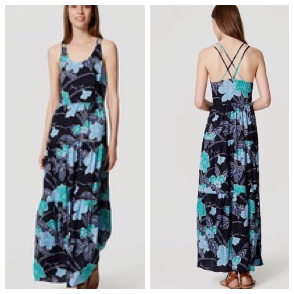 LOFT maxi dress NWOT