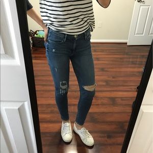 Frame denim Le High Sz26 Star Gardens