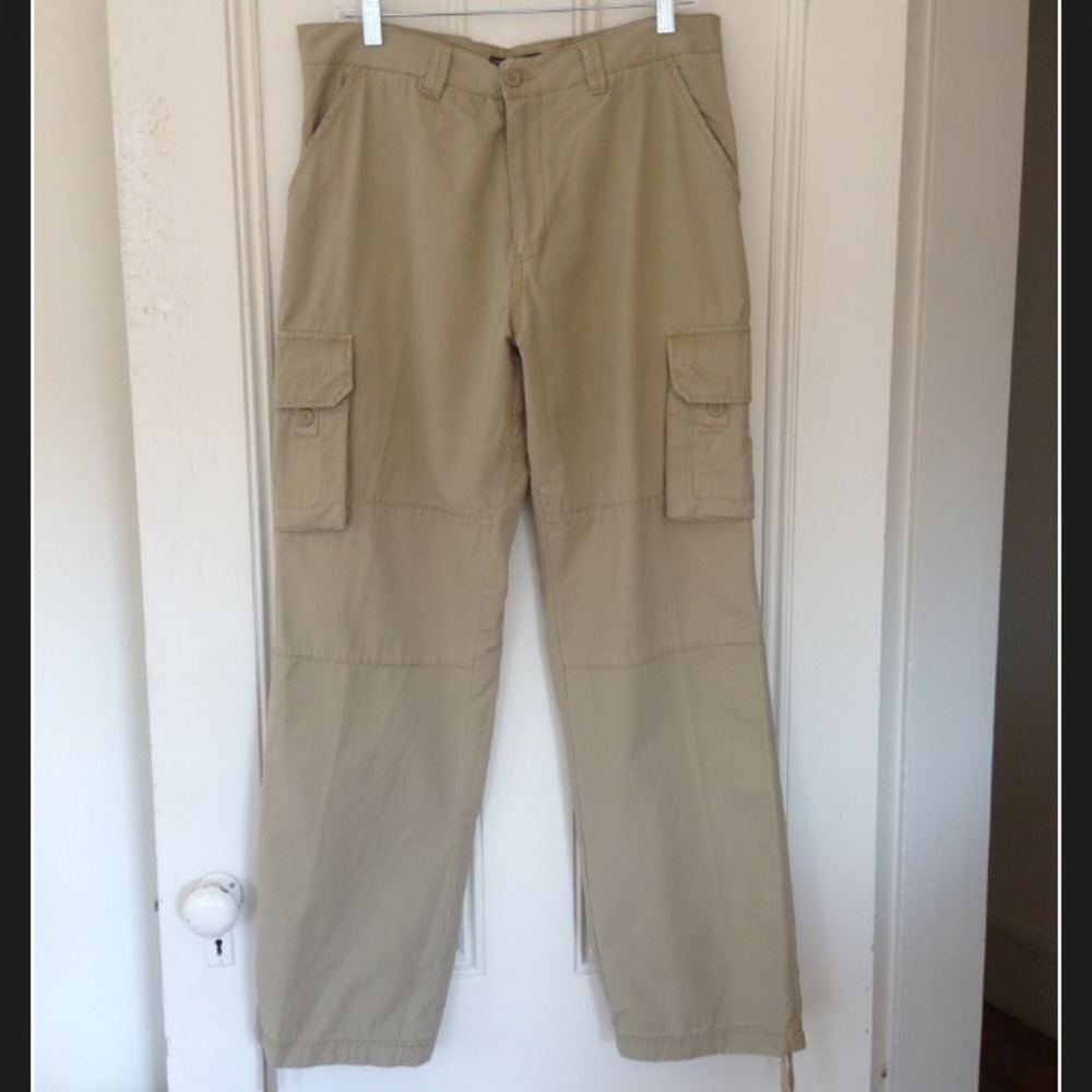 SPRINT Cargo Combat Army Work Pants Cotton Camel