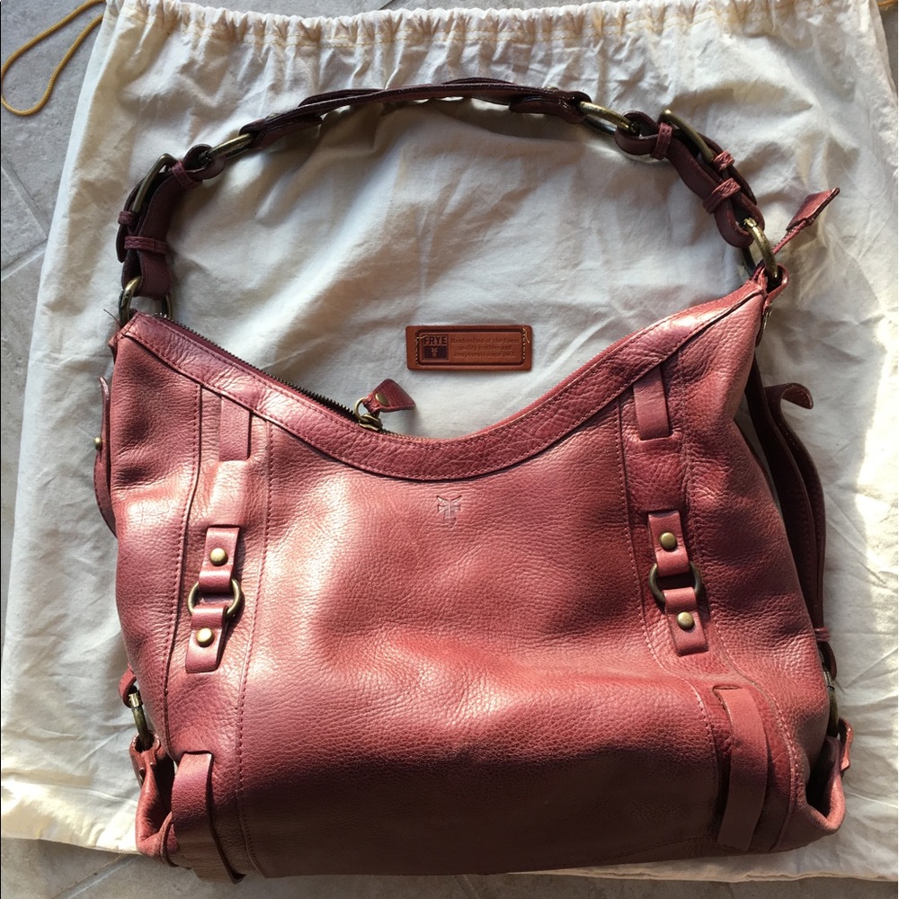 Frye Leather Satchel EUC